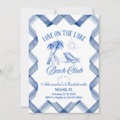 Bachelorette aan het meer kaart (Voorkant)