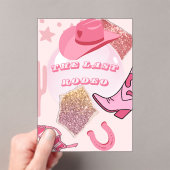 Bachelorette Acryl Uitnodigingen (Insitu (Draagbaar))