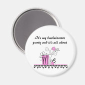 Bachelorette Alles over mij Magneet (Voorkant / Achterkant)