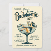  Bachelorette  Bach Party Uitnodiging (Voorkant)