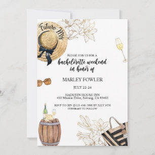 Bachelorette, bachelorette voor wijn, rondvliegend save the date