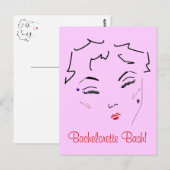 Bachelorette Bash Briefkaart (Voorkant / Achterkant)