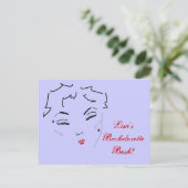 Bachelorette Bash Briefkaart (Staand voorkant)