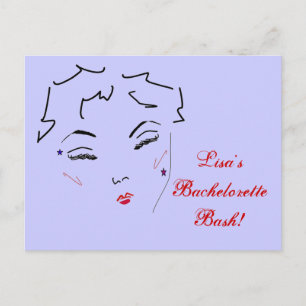 Bachelorette Bash Briefkaart