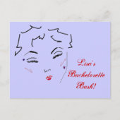 Bachelorette Bash Briefkaart (Voorkant)