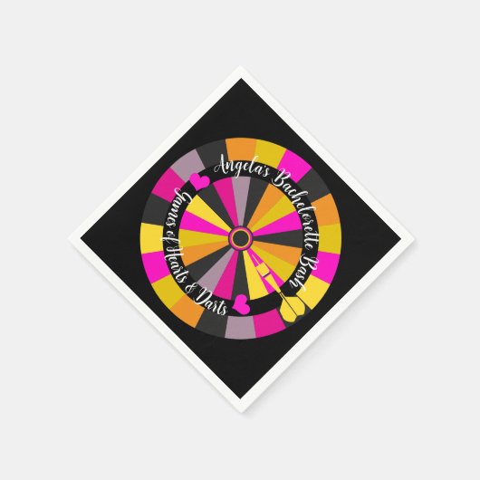Bachelorette Bash Game of Darts Thema Servet (Hoek)