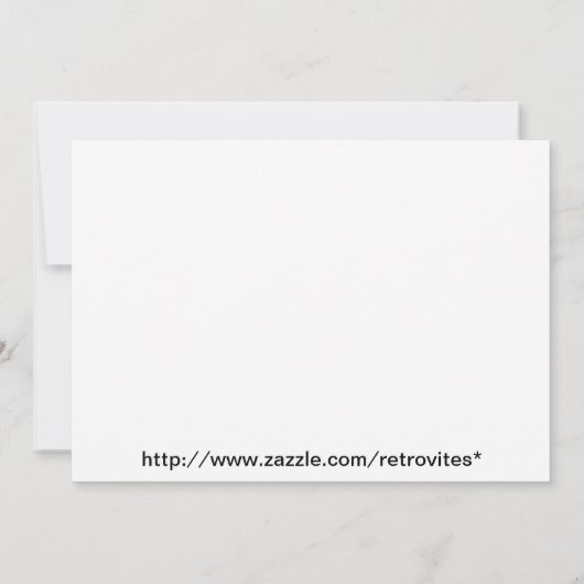 Bachelorette Bash Kaart (Achterkant)