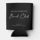 Bachelorette Beach Club | Minimalistische moderne  Blikjeskoeler (Voorkant)