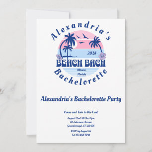 Bachelorette Beach Party Kaart