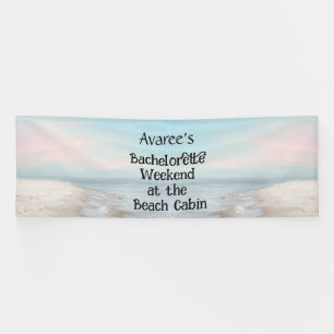 Bachelorette Beach Party op de Cabin Banner