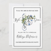 Bachelorette Beach/Pool Party Kaart (Voorkant)