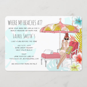 Bachelorette Beach Weekend Getaway Kaart