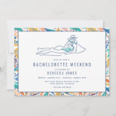 Bachelorette Beach Weekend Getaway Kaart (Voorkant)