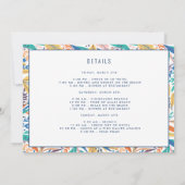 Bachelorette Beach Weekend Getaway Kaart (Achterkant)