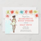 Bachelorette Beach Weekend Getaway Kaart (Voorkant)