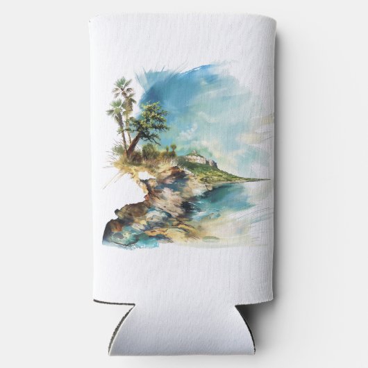 Bachelorette Beach Weekend Seltzer Blikjeskoeler (Achterkant)