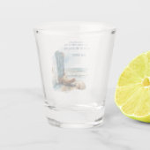 Bachelorette Beach Weekend Shot Glas (Achterkant)