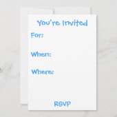 Bachelorette Beer Party Invite Kaart (Achterkant)