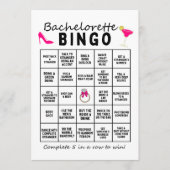 Bachelorette Bingo Programmakaart (Voorkant)