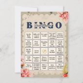 Bachelorette Bingo Spel Kaarten (Voorkant)