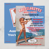 Bachelorette Booze Cruise Party Uitnodigingen (Voorkant / Achterkant)
