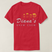 Bachelorette Brews T-shirt (Design voorkant)