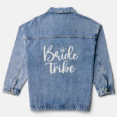 Bachelorette bruid om denim jas denim jacket