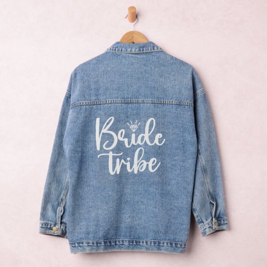 Bachelorette bruid om denim jas jacket (Hangar)