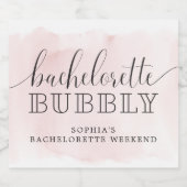 Bachelorette Bruisend Bachelorette Mousserende Wij Sparkling Wijnetiket (Enkel label)