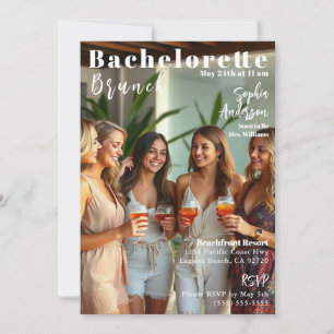 Bachelorette Brunch Magazine Hoesje Kaart