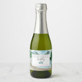 Bachelorette Bubbly Mousserende Wijn Label Sparkling Wijnetiket (Voorkant)