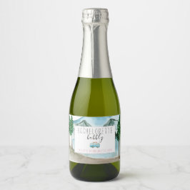 Bachelorette Bubbly Mousserende Wijn Label Sparkling Wijnetiket