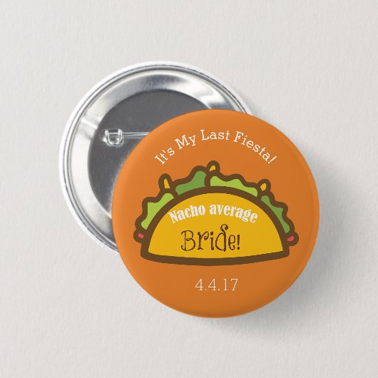 Bachelorette Button | Gemiddelde Nacho-bride (Voorkant /achterkant)