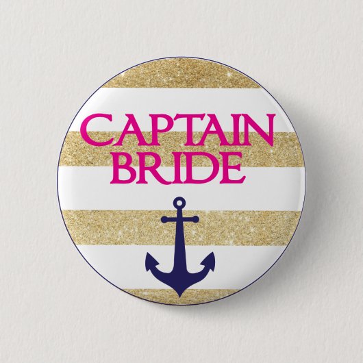 Bachelorette Button- last Sail before the Veil Ronde Button 5,7 Cm (Voorkant)