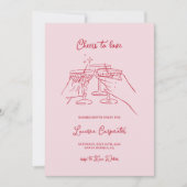 Bachelorette Cheers Kaart (Voorkant)