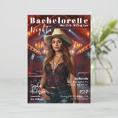 Bachelorette Country Magazine Hoesje Kaart (Staand voorkant)