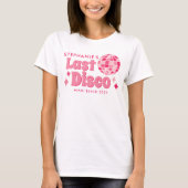Bachelorette Disco thema  Shirten T-shirt (Voorkant)