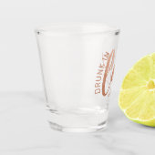 Bachelorette Favors Drink in Love Custom Copper Shot Glas (Links)