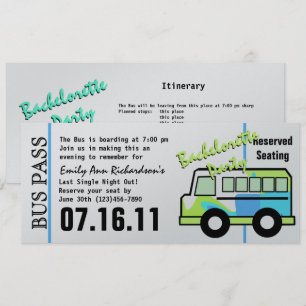 Bachelorette Feest Buspas Kaart