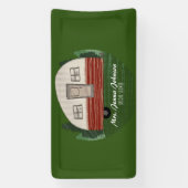 Bachelorette-feest Campingwagen Bergen Weekend Gro Spandoek (Verticaal)