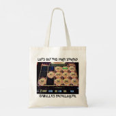 Bachelorette feest in Las Vegas Naam en foto Tote Bag (Achterkant)