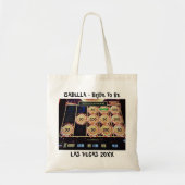 Bachelorette feest in Las Vegas Naam en foto Tote Bag (Voorkant)