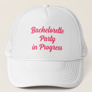Bachelorette Feest in Voortgang petten