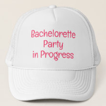 Bachelorette Feest in Voortgang petten