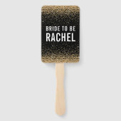 BACHELORETTE FEEST laatste vlucht voor de ring Handwaaier (Achterkant)