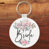 Bachelorette-feest Schoonmoeder De Bruid Matchin Sleutelhanger (Voorkant)