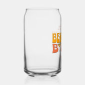 Bachelorette-feestje op het strand Groovy strandba Blikvorm Glas (Rechts)