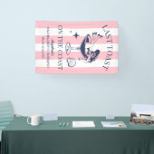 Bachelorette-feestje op het strand: laatste toost  spandoek (Beurs)