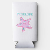 Bachelorette Feestje Slurpen en Vieren Aangepast S Seltzer Blikjeskoeler (Achterkant)