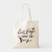 Bachelorette feestontwerp tote bag (Voorkant)